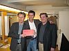 Buchpr�sentation 'FREUNDSCHAFT' im Rabenhoftheater in Wien mit den Autoren Florian Scheuba und Rupert Henning mit Erwin Steinhauer