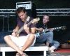 R� Kostron und Gerry H�ller beim Soundcheck