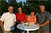 Freuten sich ber die gelungene Veranstaltungen - Kulturverein Obmann Johannes Authried mit LA Mag. Martin Fasan, Bgm. Margit Gutterding und Dir., Musiker u. Tontechniker Gnther Gsenger