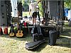 Instrumentenwechsel fr die nchste Show