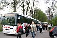Mit fnf Retter-Bussen ging es von Neunkirchen nach Enzenreith und Wimpassing