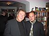 Helmut A. Gansterer mit Musiker Joe Pinkl