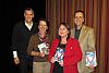 für die Presse - Thomas Raab mit GR Barbara Kunesch, Büchereileiterin Birgit Rigler, Vizebgm. Mag. Martin Fasan