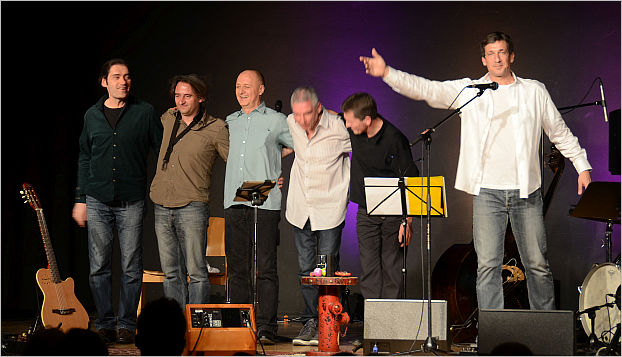 Aaron Wonesch, Wolfgang Fellinger, Peter Haberfellner, Thomas Faulhammer, Thomas M. Strobl und Viktor Gernot