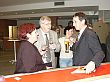 nach der Show - Viktor Gernot im Gespr�ch mit Stadtrat Fritz Reis